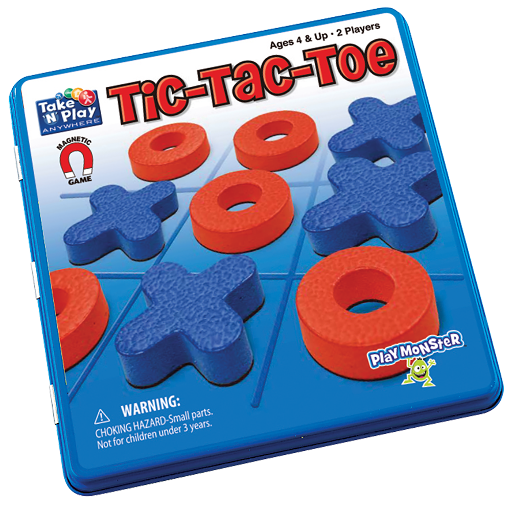 Travel Magnetic Tic-Tac-Toe – The Children's Museum of