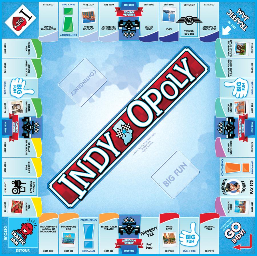 Indy Opoly – The Children's Museum of Indianapolis Store