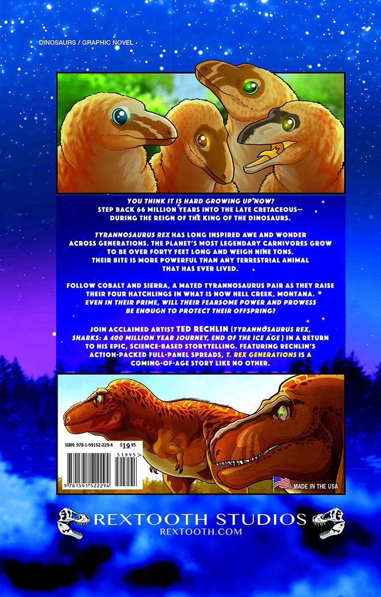 T. rex Generations Graphic Novel – The Children's Museum of