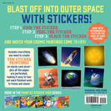 Outer Space Paint By Sticker Kids Book