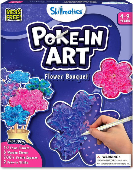 Poke-In Art Flower Bouquet
