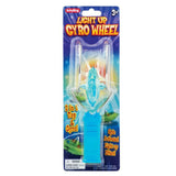 Blue gyro wheel in package.