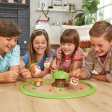 4 kids playing a game of go nuts chipmunks.