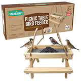 Picnic Table Bird Feeder Woodworking Kit
