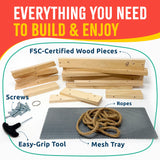Picnic Table Bird Feeder Woodworking Kit