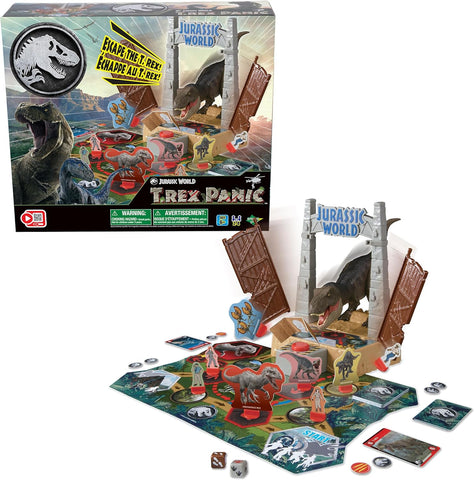 Jurassic World T. Rex Panic Game