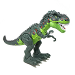green plastic t rex dinosaur toy