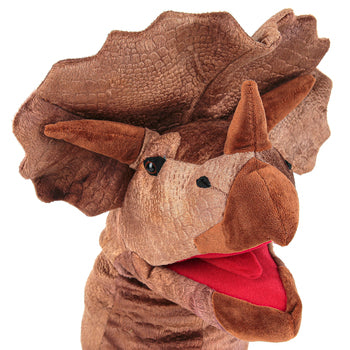 Large Triceratops Head Puppet