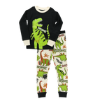 Youth Green Dinosnore PJ Set