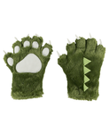 Green Dino Paw Mitts
