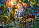 Prehistoric Dinosaur Oasis Puzzle 100 Piece