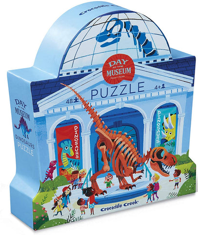 Day at the Museum - Dinosaurs 48 Piece Puzzle