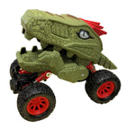 Dino-Faurs: Pull Back 4 Wheel Dinosaur Truck