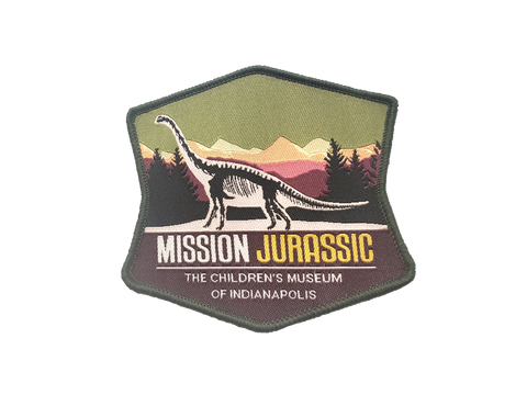 Mission Jurassic Embroidered Patch